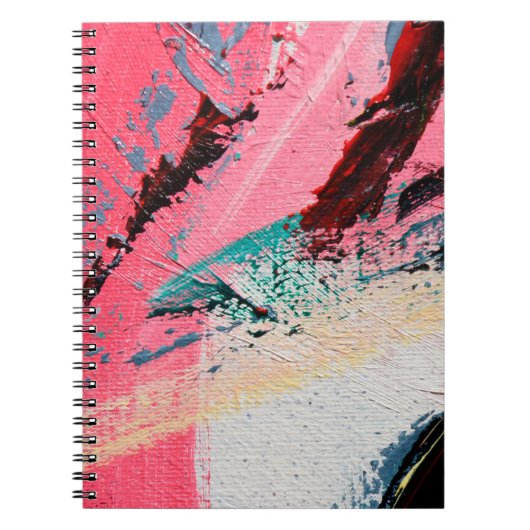 Carnet Festival du printemps. Peinture à texture multicol (Devant)