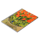 Carnet Festival floral moderne des tulipes (Côté gauche)