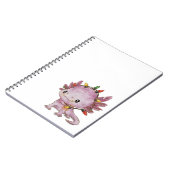 Carnet Festive Axolotl (Côté gauche)