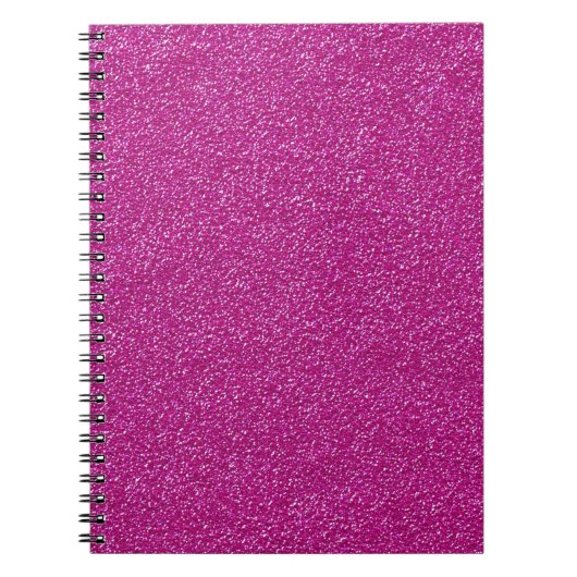 Carnet Festive Chic rose Parties scintillant Arrière - pl (Devant)