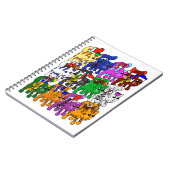 Carnet Festive Jolly Meowy Christmas Cats (Côté gauche)