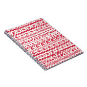Carnet Festive Noël sans couture motif. (Côté Droit)