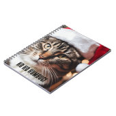 Carnet Festive Tabby (Côté gauche)