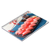 Carnet Festive Tuna Sushi Platter Notebook (Côté gauche)