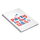 Carnet Fête aux Etats-Unis (Côté Droit)