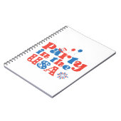 Carnet Fête aux Etats-Unis (Côté gauche)