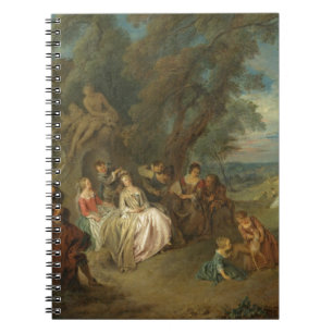 Carnet Fête Champêtre, C. 1730 (huile sur la toile)