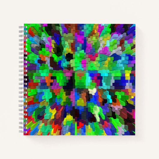 Carnet Fête colorée...... (Devant)