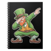 Carnet Fête de la Saint-Patrick Dab Leprechaun en vert  (Devant)