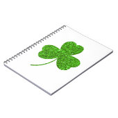 Carnet Fête de la Saint-Patrick shamrock (Côté gauche)