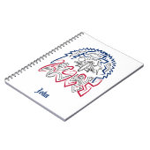 Carnet Fête de l'Indépendance Aigle américain (Côté gauche)