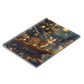 Carnet Fête de Noël du chat du Bengale Voyage (Côté gauche)