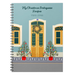 Carnet Fête de Noël Portugais Maison