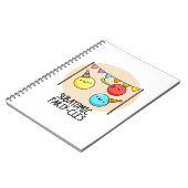 Carnet Fête de particules subatomiques - Jeu de mots drôl (Côté gauche)