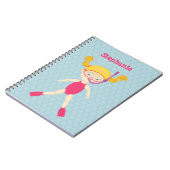 Carnet Fête de Plage de Fille de Snorkeling (Côté gauche)