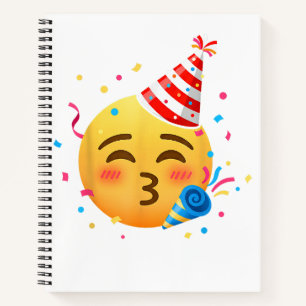 Carnet Fête d'émoticônes drôles