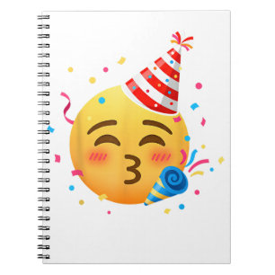 Carnet Fête d'émoticônes drôles