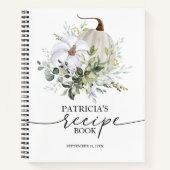 Carnet Fête des mariées d'automne du Citrouille de verdur (Devant)