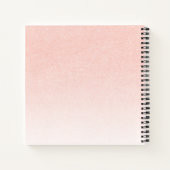 Carnet Fête des mariées de script chic moderne Bridesmaid (Dos)