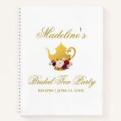 Carnet Fête des mariées d'or de Bourgogne Recette du Tea  (Devant)