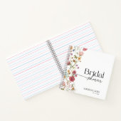 Carnet Fête des mariées Floral Invité (Intérieur)