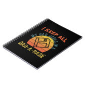 Carnet Fête des pères Je Garde Tous Mon Père Blagues (Côté gauche)