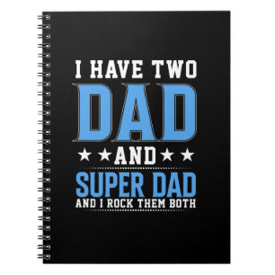 Carnet Fête des pères Papa Et Super Papa Je Les Roche