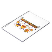 Carnet Fête d'Halloween Candy Corn Mignonne (Côté gauche)