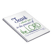 Carnet "Fête sans peur en présence du Seigneur" (Côté Droit)