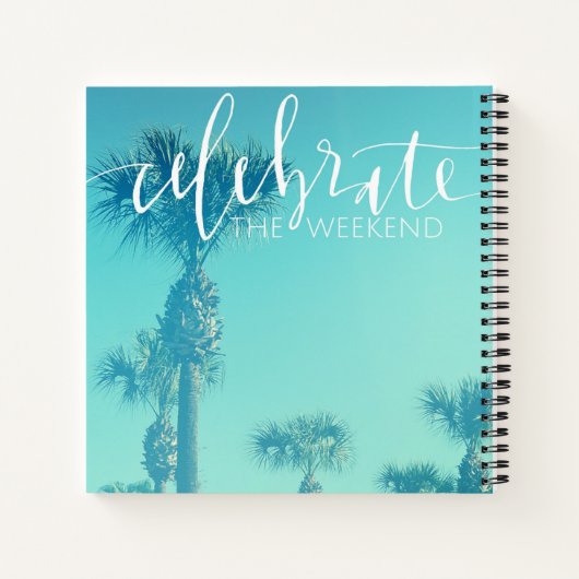 Carnet Fêter Le Week-End (Dos)