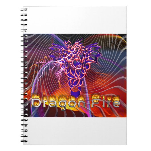 Carnet Feu de dragon (Devant)
