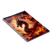 Carnet Feu de dragon (Côté Droit)