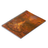 Carnet Feu de joie du crépuscule d'automne (Côté gauche)