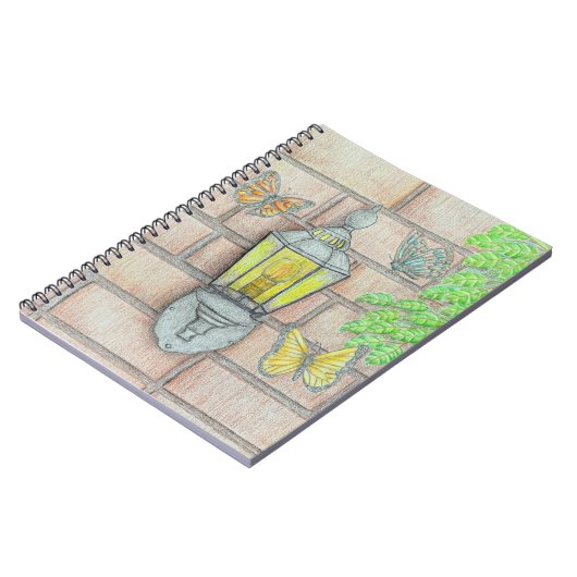 Carnet Feu de lanterne (Côté gauche)