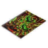 Carnet Feu de lune (Côté gauche)