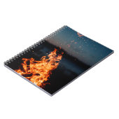 Carnet feu nocturne (Côté gauche)