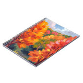 Carnet Feuillage d'automne | Aquarelle de feuilles d'auto (Côté gauche)