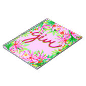 Carnet Feuillage de Noël - Donner (Côté gauche)