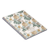 Carnet Feuillage d'oasis moderne (Côté Droit)