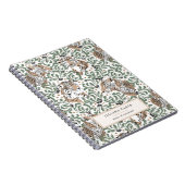 Carnet Feuillage moderne de léopard (Côté Droit)