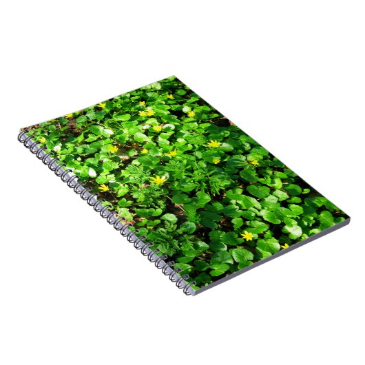 Carnet feuillage vert (Côté Droit)