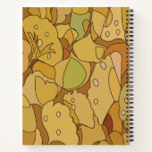 Carnet Feuille Abstrait Ginkgo (Dos)