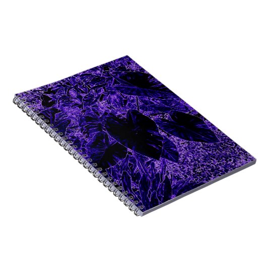 Carnet Feuille auriculaire d'éléphant pourpre le plus pro (Côté Droit)