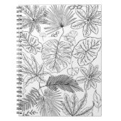 Carnet Feuille botanique (Devant)