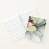 Carnet Feuille botanique Abstrait à gauche (Intérieur)