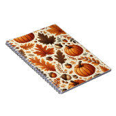 Carnet feuille/citrouille/cavernes Automne (Côté Droit)