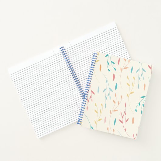 Carnet feuille d'arbre (Intérieur)