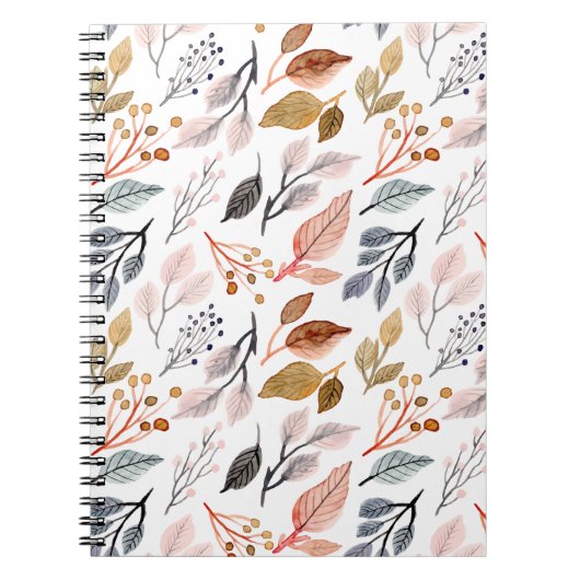 Carnet feuille d'arbre (Devant)