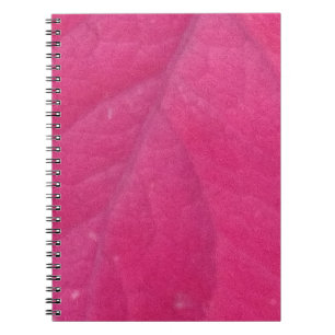 Carnet Feuille d'automne pourpre