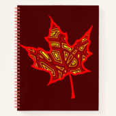 Carnet Feuille de feu (Devant)